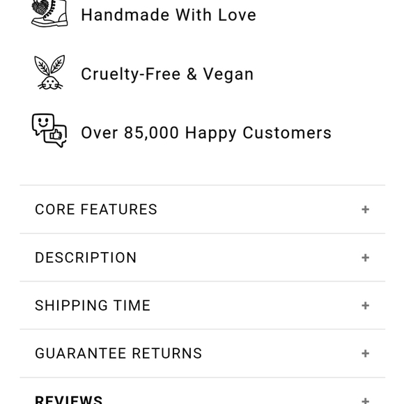 NWOT RAAD Custom Black vegan leather lace up moto ankle boots size 39 unisex - Picture 8 of 12